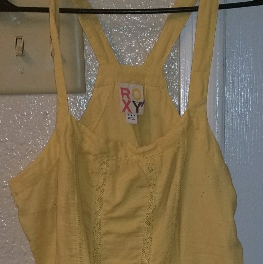 yellow Roxy dress